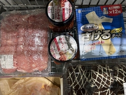 家族でお買い物...