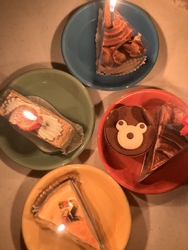子供の誕生日の...