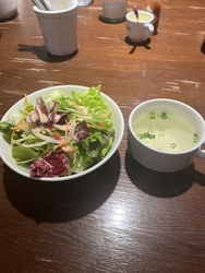 以前、ランチで...