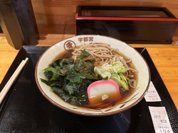 立ち食いそばが...