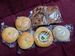 先月頂いたパン...