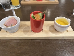 家族でディナー...