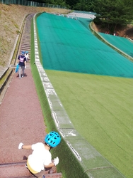 この日は真夏日...
