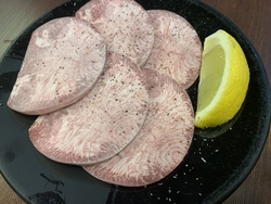 上タンを頂きま...