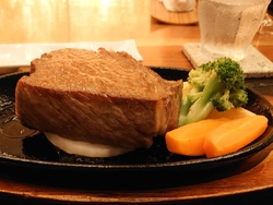 旨いステーキが...