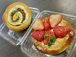 新商品との表示...