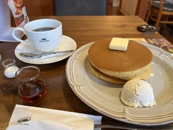 ホットケーキ食...