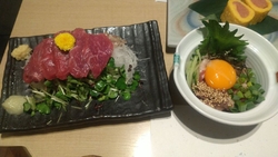 半個室になって...