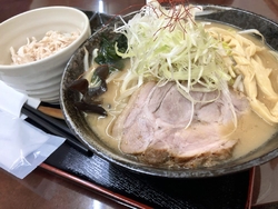 味噌ラーメンと...