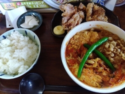 今日はお昼に作...