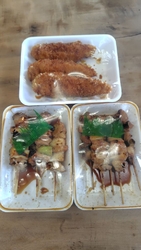 ササミフライが...