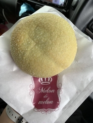 凄く甘いメロン...