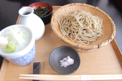 品のよいお蕎麦...