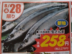 チラシの新物の...