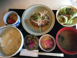 ランチタイムに...