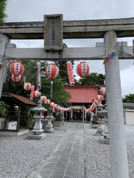 国道4号沿いに...