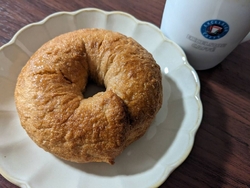 ベーグルがあっ...