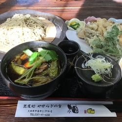 もりそば、鴨汁...