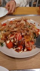 お好み焼きが食...