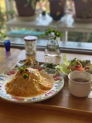 お店入り口前の...