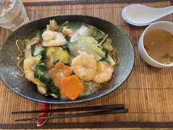 開店時間近くに...