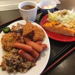 がっつり系朝ご...