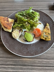 ランチハーフで...