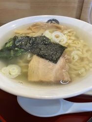 朝ラーメンです...