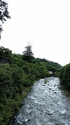 日光橋と、神橋...
