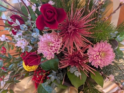 お正月のお花を...