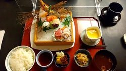 ランチタイムに...