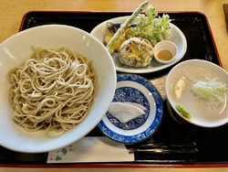蕎麦と精進揚げ...