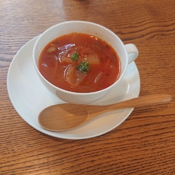ランチタイムに...