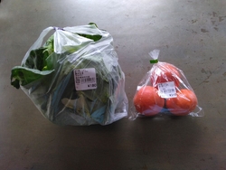 鮮やかな赤橙色...