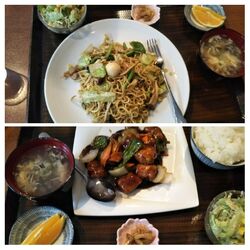 日曜日にランチ...