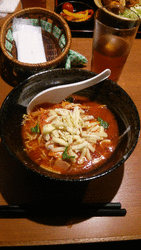 ランチでトマト...