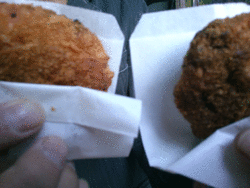 紅葉を見た帰り...