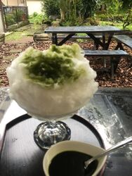 日光の天然氷の...