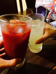 友達と久々の飲...