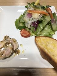 お洒落な店内、...