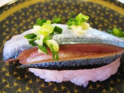 旬のサンマを食...