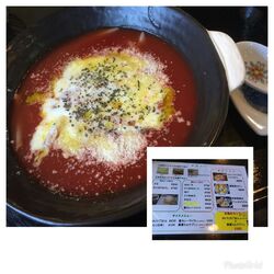 トマトうどんを...