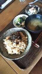 職場の方たちと...