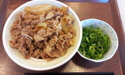 牛丼の中盛にト...