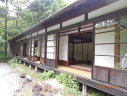 田母沢御用邸の...