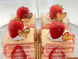 苺のミルフィーユ