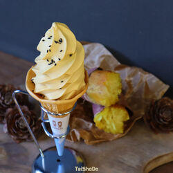 TaiShoDo Cafeに『焼き芋ソフト』が新登場！