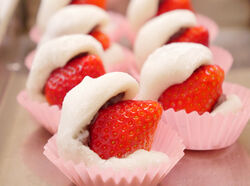 季節限定・いちご大福 新年最初の販売開始のお知らせ