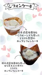 シフォンケーキオススメです