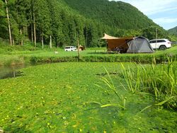 オカリナの里、キャンプ場